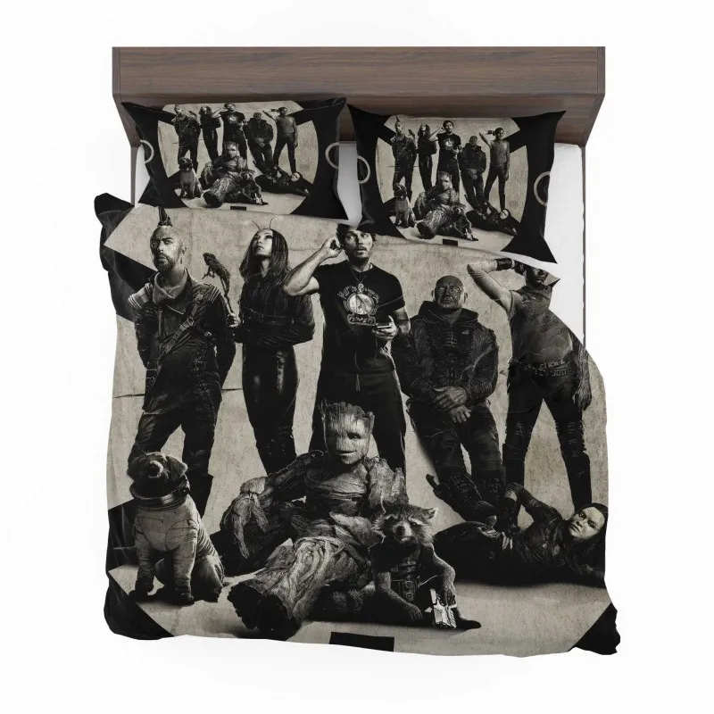 Alternative view of Galaxy Protectors Guardians Of The Stars Bedding Set - Custom Bedding Set