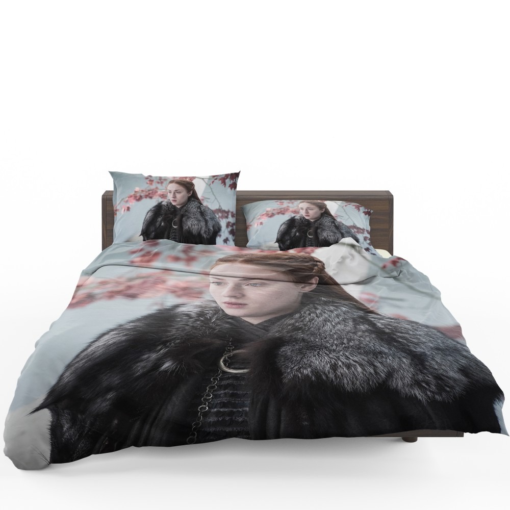 Game Of Thrones TV Series Sansa Stark Sophie Turner Bedding Set - Custom Bedding Set