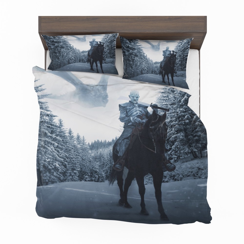 Alternative view of Game Of Thrones TV Show White Walker Bedding Set - Custom Bedding Set