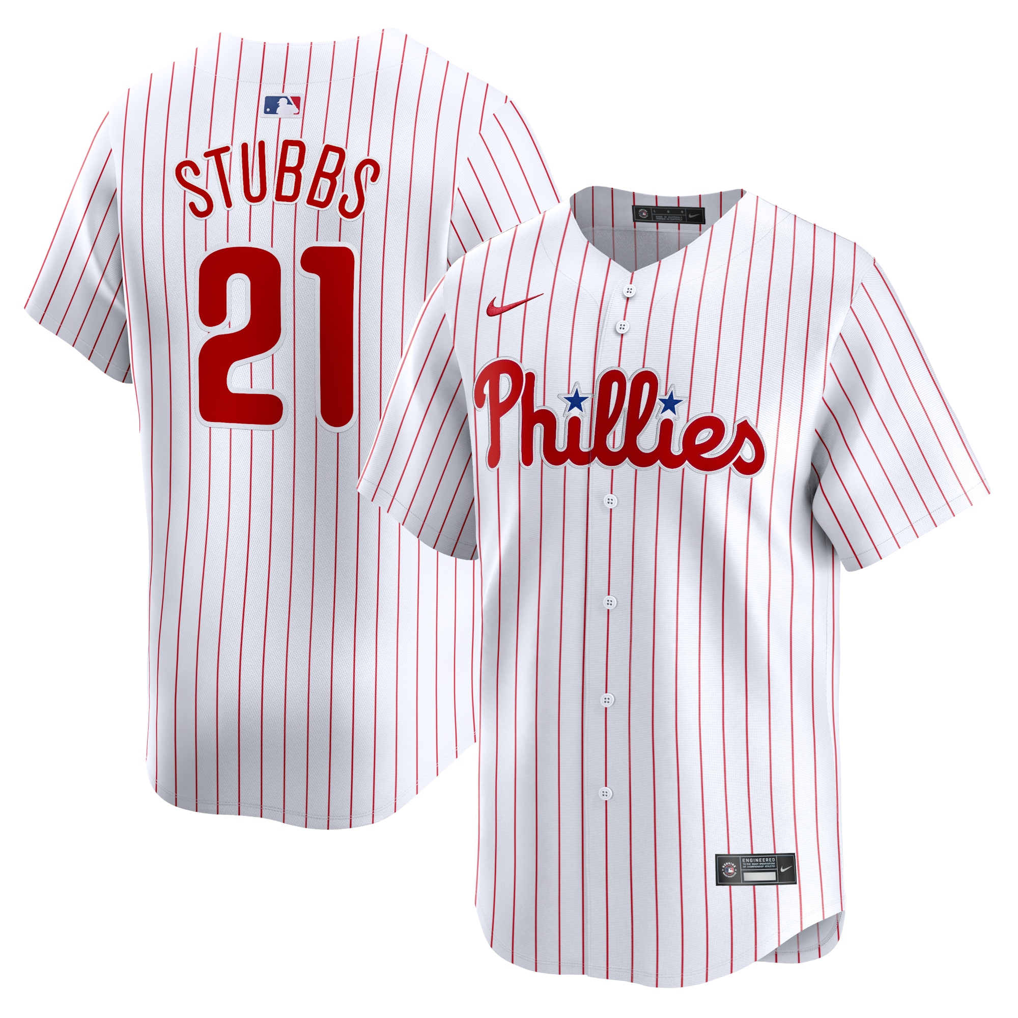 Garrett Stubbs Philadelphia Phillies Home Limited Player Baseball Jersey - White