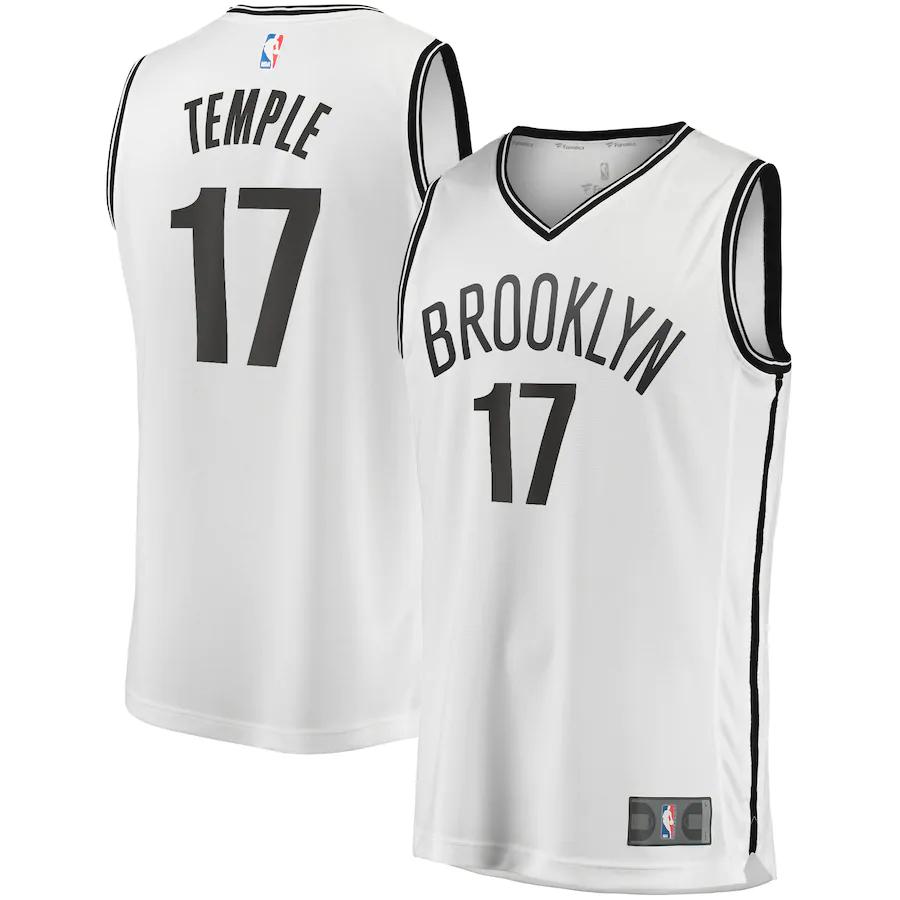 Garrett Temple Brooklyn Nets Fanatics Branded Fast Break Player Jersey - Association Edition - White