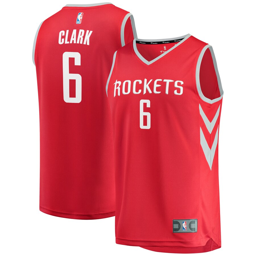 Gary Clark Houston Rockets Fanatics Branded Fast Break Replica Basketball Jersey - Icon Edition - Red