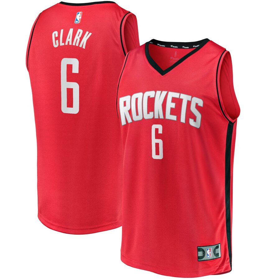 Gary Clark Houston Rockets Fanatics Branded Youth Fast Break Replica Player Basketball Jersey - Icon Edition - Red