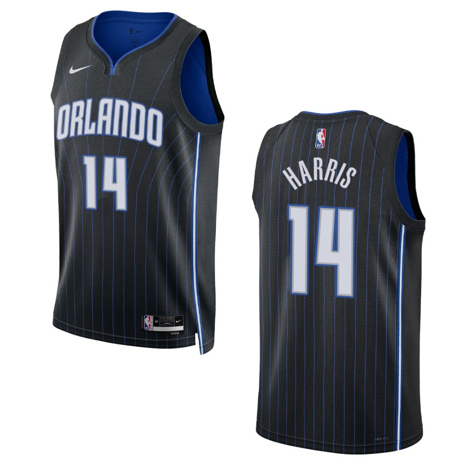 Gary Harris Black Icon Edition 2022-23 Orlando Magic Swingman Jersey