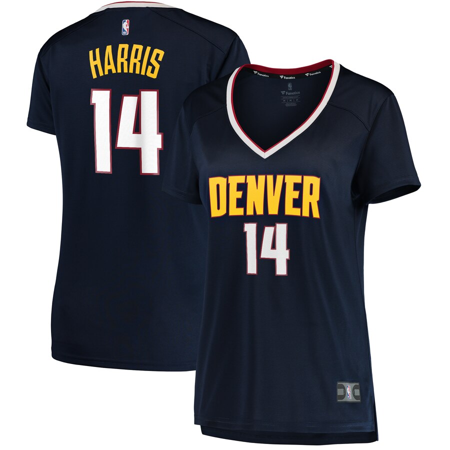 Gary Harris Denver Nuggets Fanatics Branded Women's Fast Break Player Basketball Jersey - Icon Edition - Navy