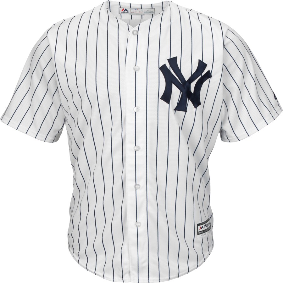 Alternative view of Gary Sanchez New York Yankees Majestic Big And Tall Home Cool Base Player Baseball Jersey - White Navy