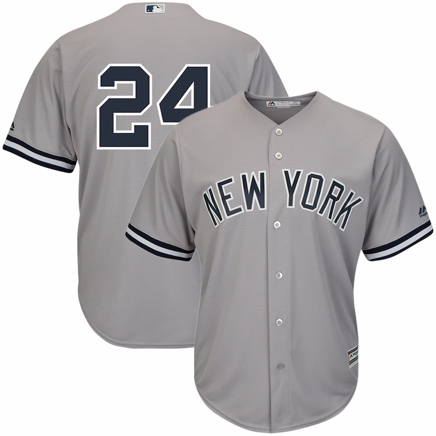 Gary Sanchez New York Yankees Majestic Cool Base Player Replica Baseball Jersey - Gray