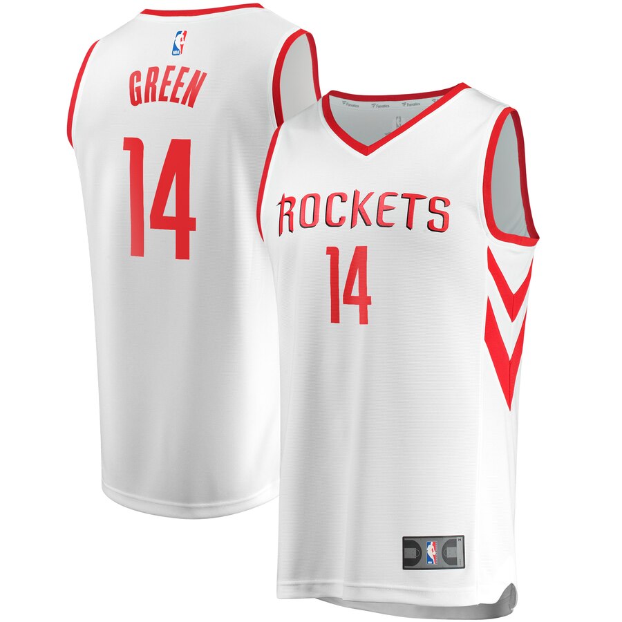 Gerald Green Houston Rockets Fanatics Branded Youth Fast Break Replica Player Basketball Jersey - Association Edition - White