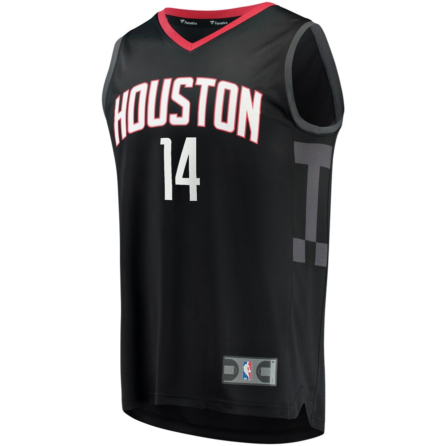 Alternative view of Gerald Green Houston Rockets Fanatics Branded Youth Fast Break Replica Player Basketball Jersey - Statement Edition - Black