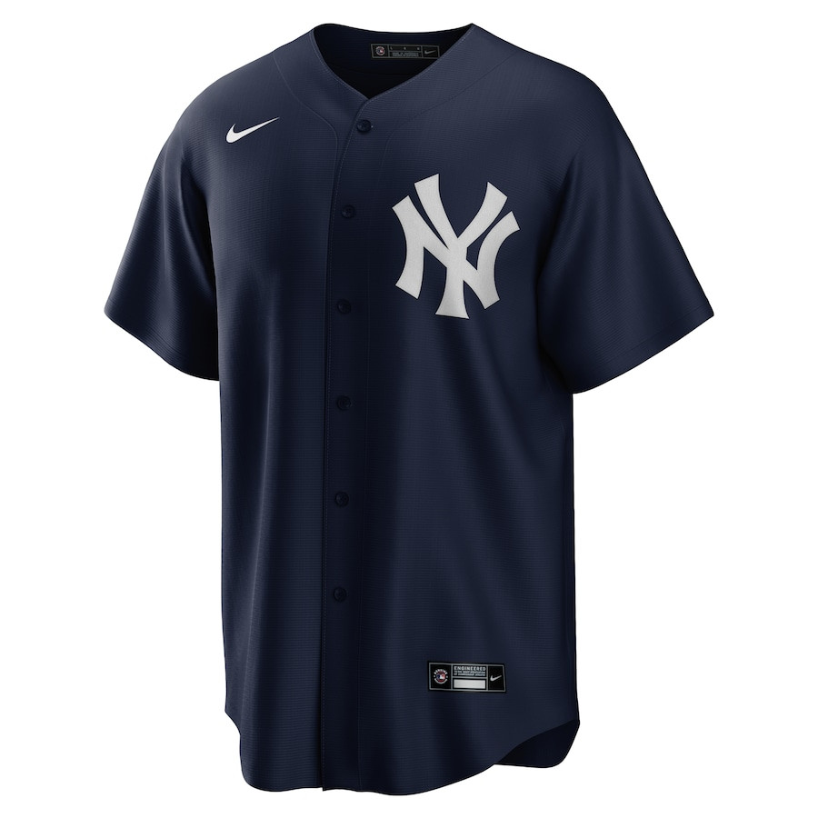 Alternative view of Gerrit Cole 45 New York Yankees Alternate Men Baseball Jersey - Navy 