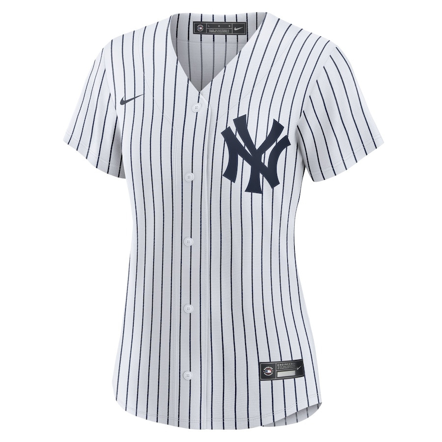 Alternative view of Gerrit Cole 45 New York Yankees Women Home Baseball Jersey - White 
