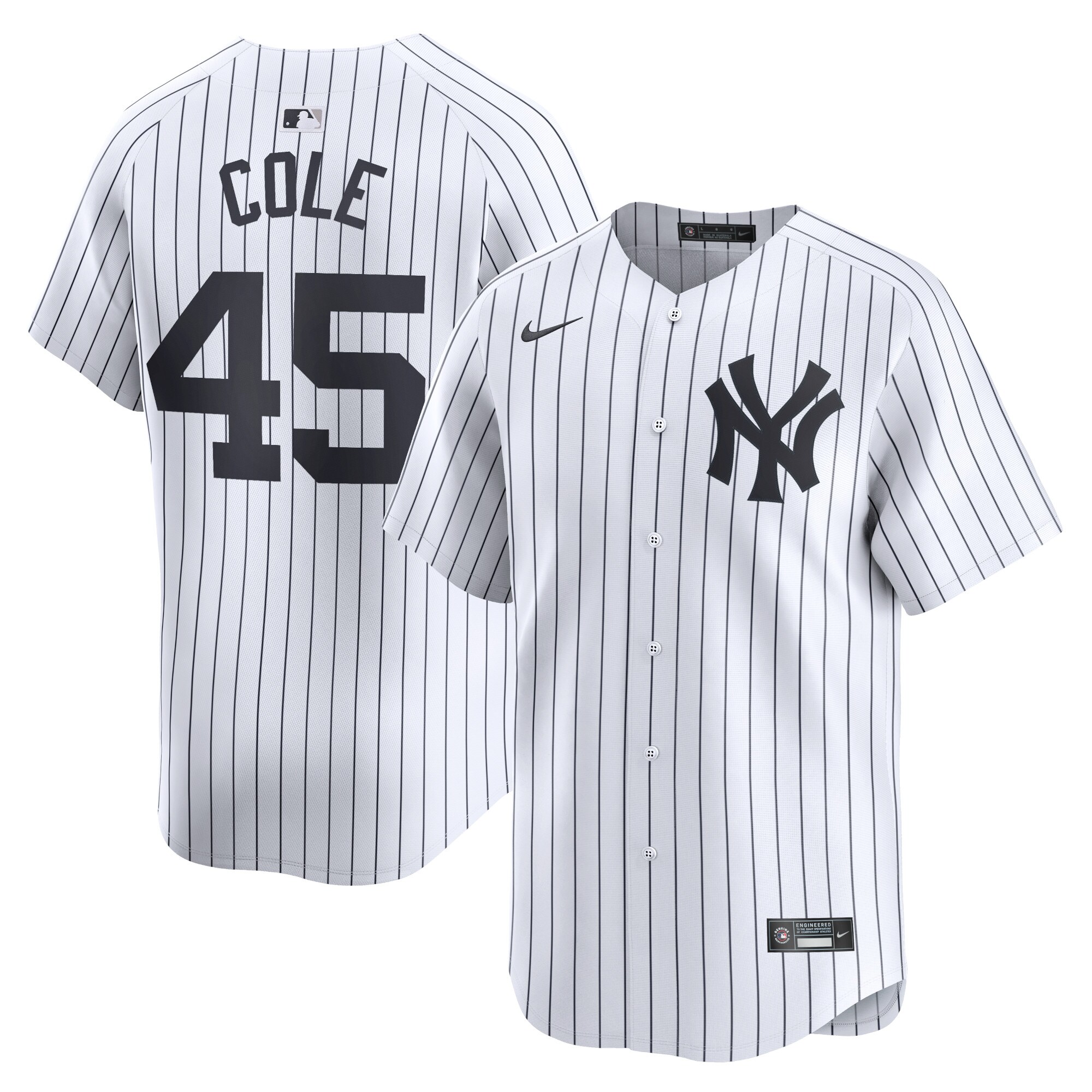 Gerrit Cole New York Yankees Home Limited Player Baseball Jersey - White