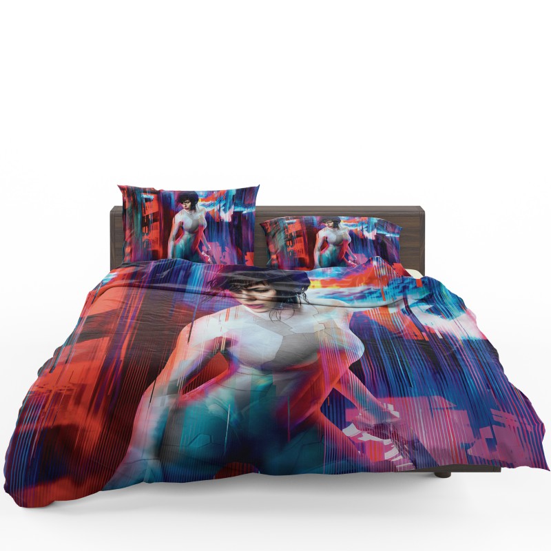 Ghost In The Shell Scarlett Johansson Bedding Set - Custom Bedding Set