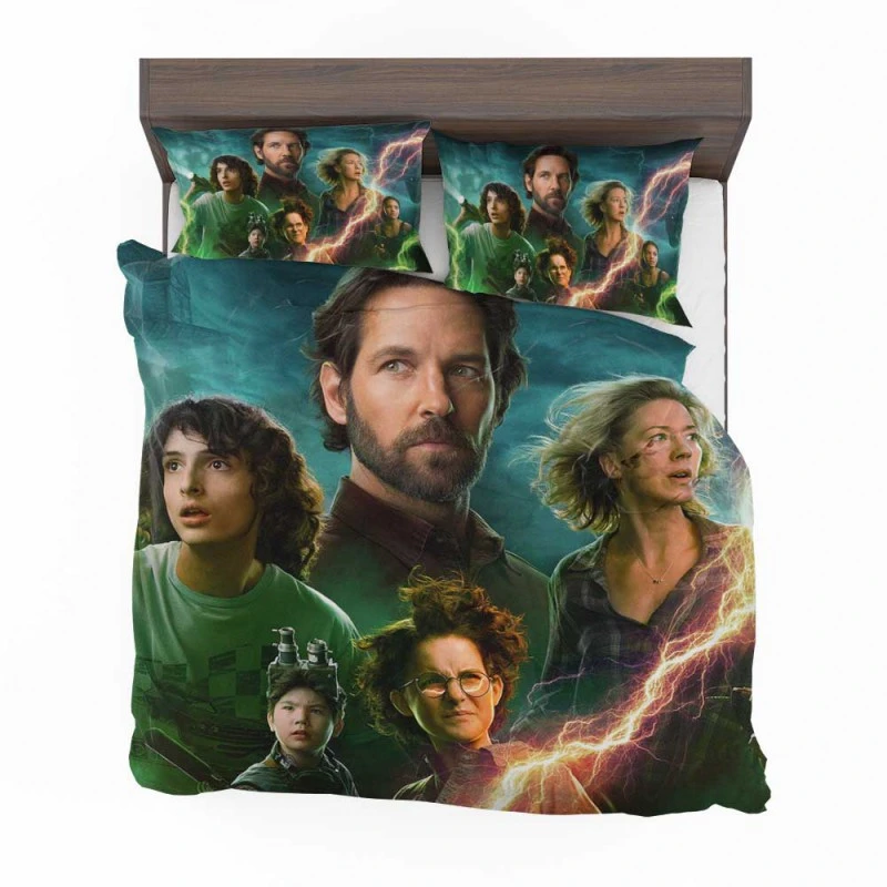 Alternative view of Ghostbusters Afterlife Movie Finn Wolfhard Bedding Set - Custom Bedding Set