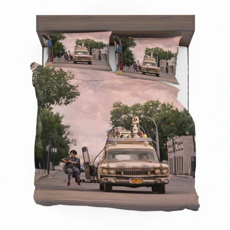 Alternative view of Ghostbusters Afterlife Movie Mckenna Grace Bedding Set - Custom Bedding Set