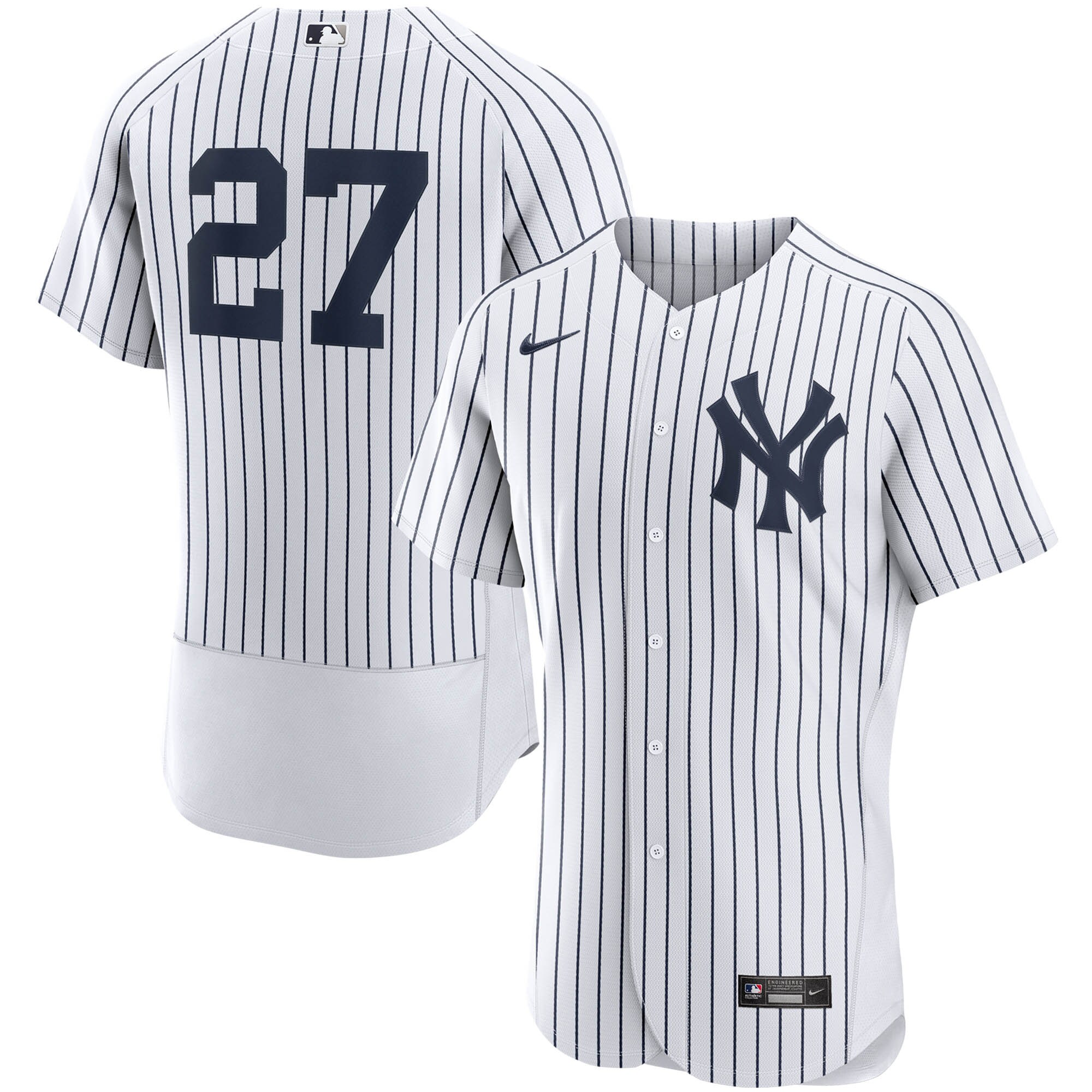 Giancarlo Stanton New York Yankees Home Authentic Player Baseball Jersey – White