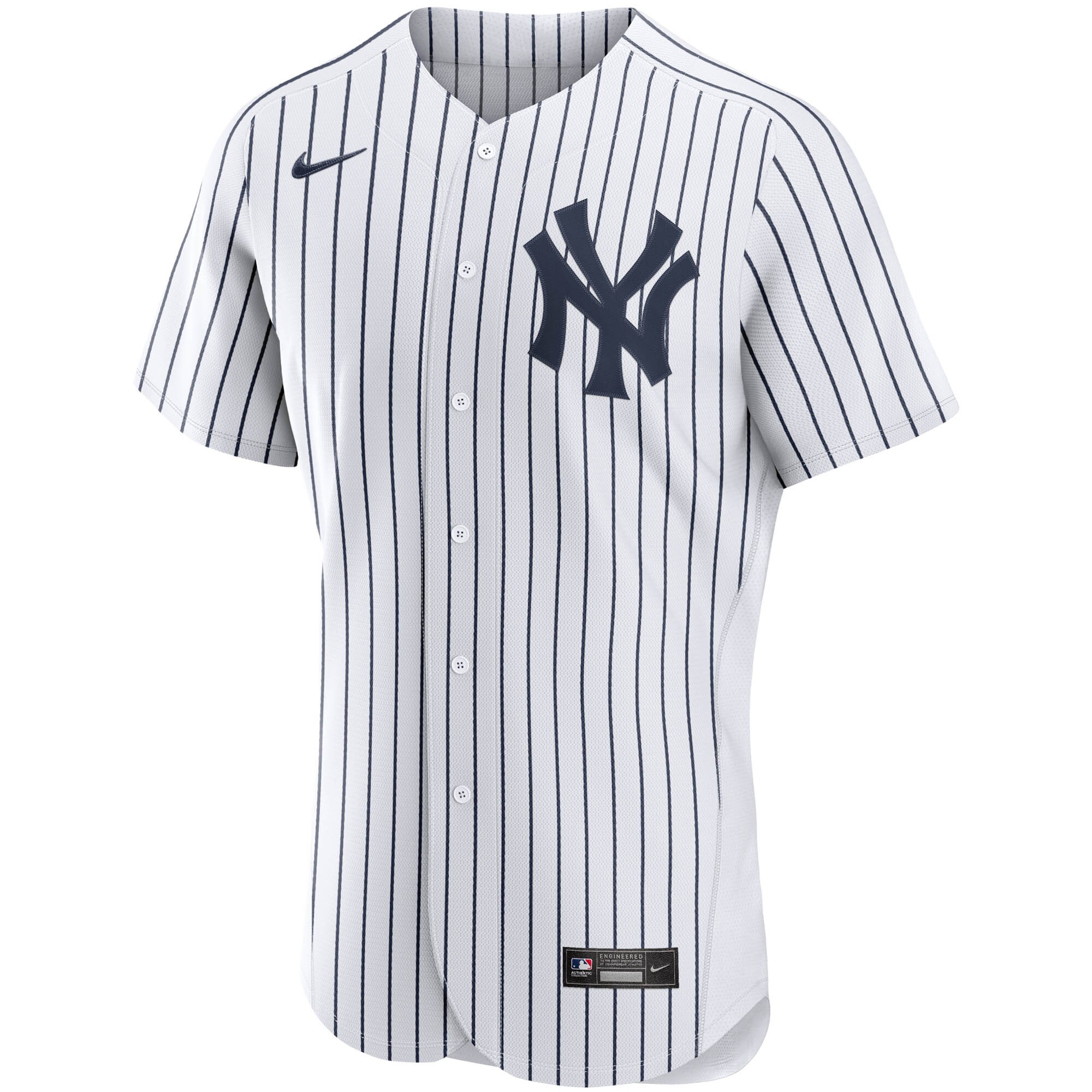 Alternative view of Giancarlo Stanton New York Yankees Home Authentic Player Baseball Jersey – White