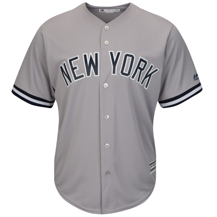 Alternative view of Giancarlo Stanton New York Yankees Majestic Cool Base Replica Player Baseball Jersey - Gray
