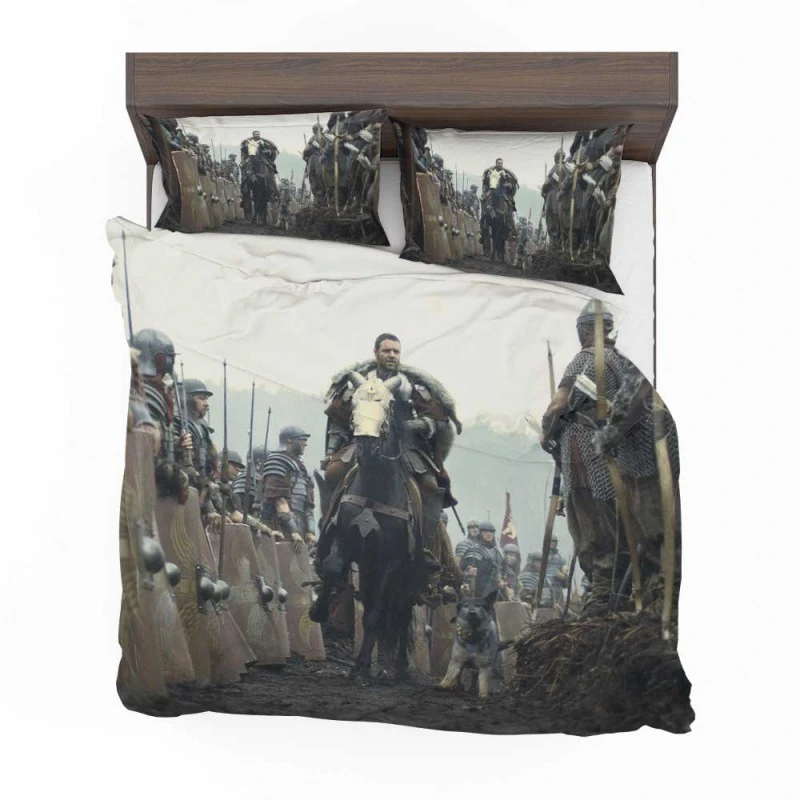 Alternative view of Gladiator Movie Russell Crowe Bedding Set - Custom Bedding Set