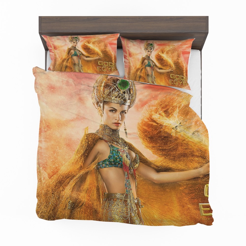 Alternative view of Gods Of Egypt Movie Crown Elodie Yung Goddess Hathor Bedding Set - Custom Bedding Set