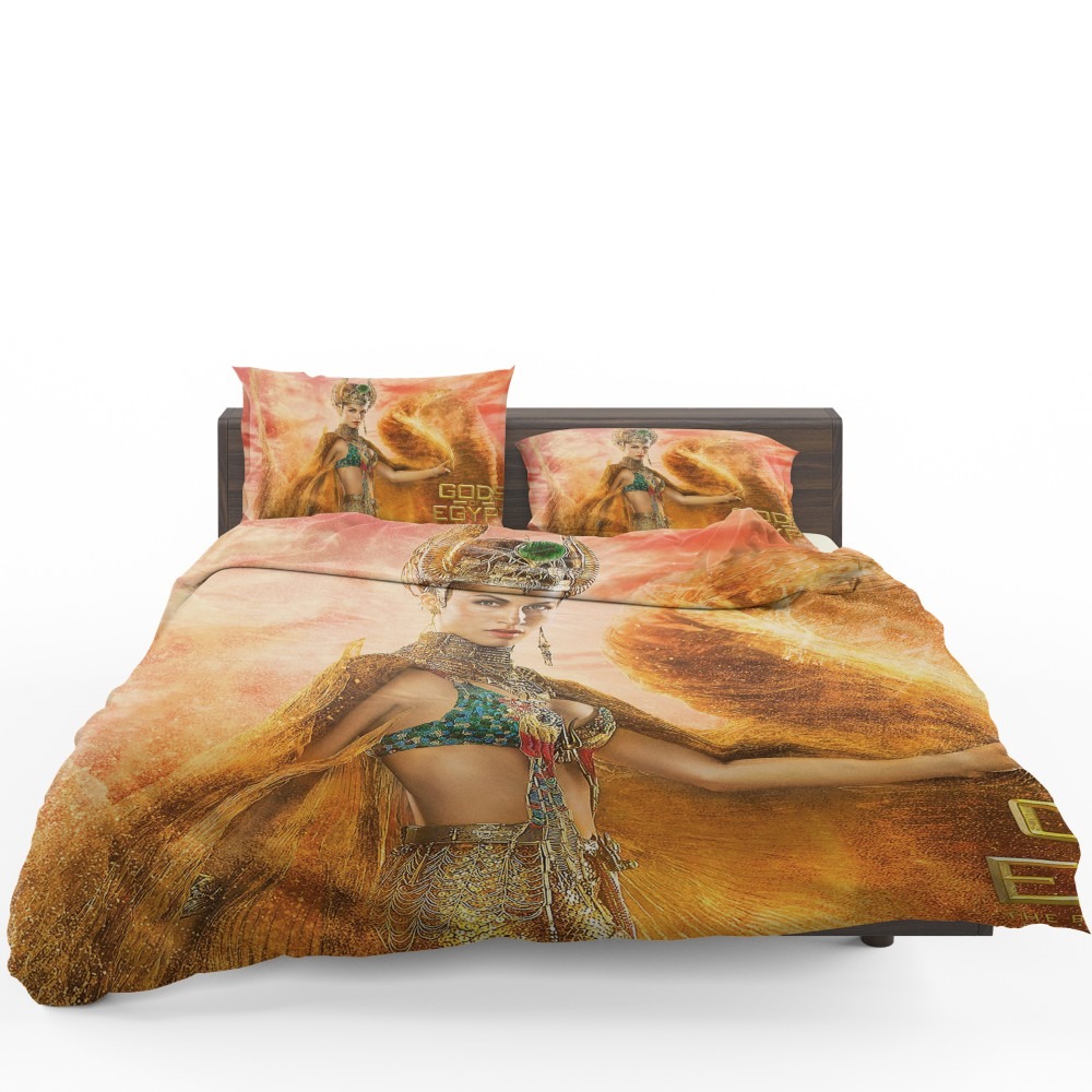 Gods Of Egypt Movie Crown Elodie Yung Goddess Hathor Bedding Set - Custom Bedding Set