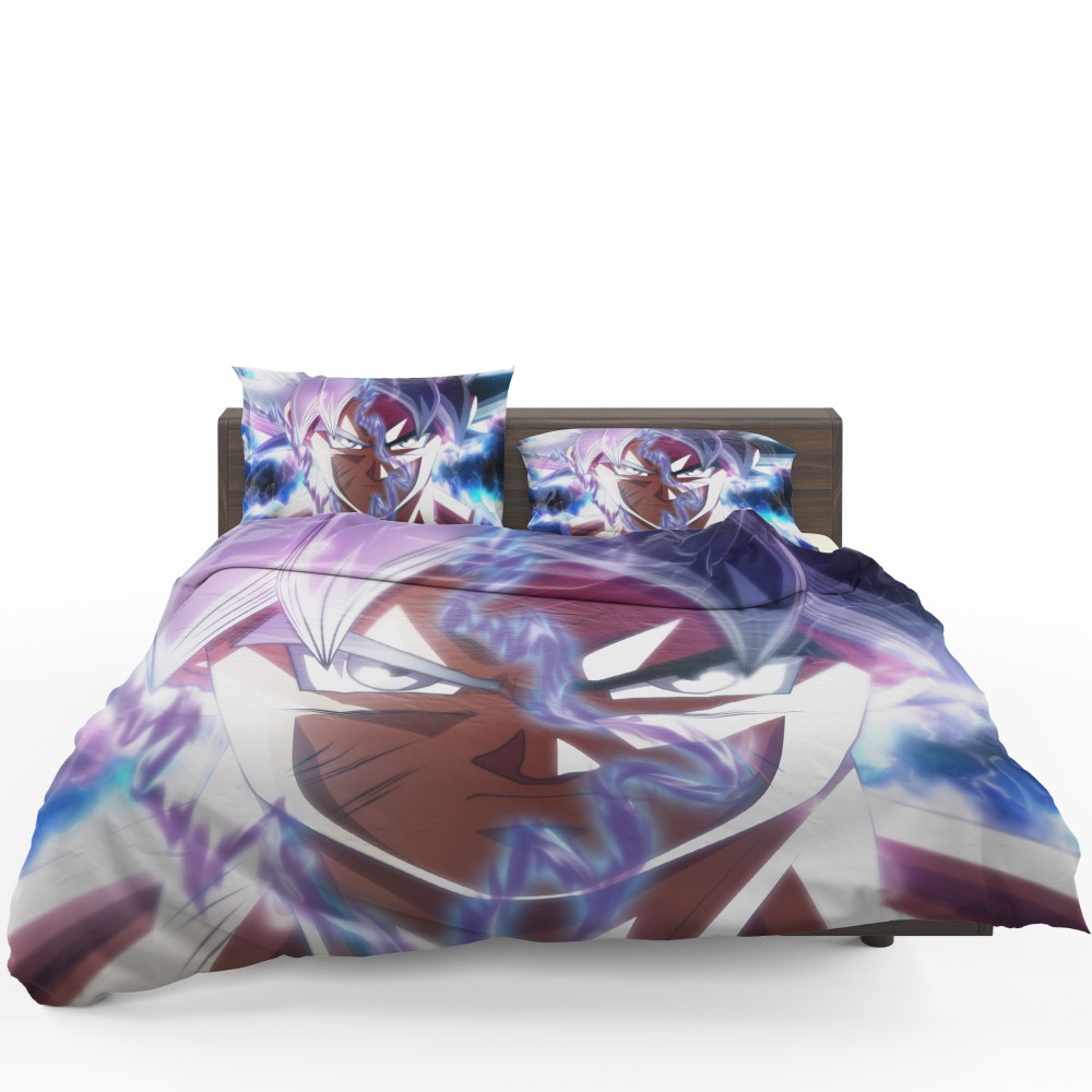 Goku Ultra Instinct Dragon Ball Super Bedding Set - Custom Bedding Set