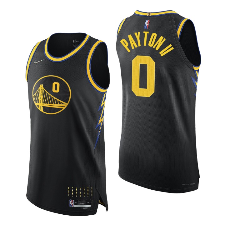Golden State Warriors 2021-22 Nba 75th Gary Payton Ii Authentic Basketball Jersey City