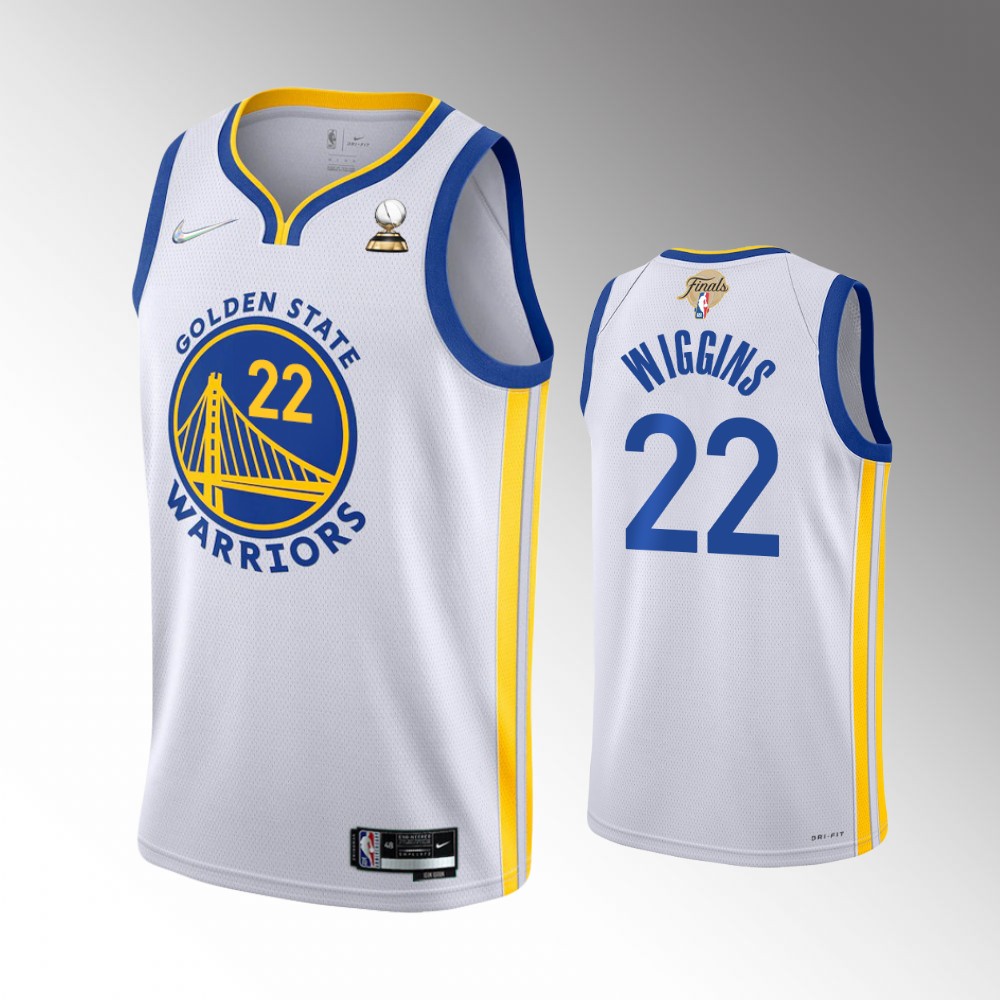 Golden State Warriors 2022 Western Conference Champions Andrew Wiggins White Association Edition Swingman Basketball Jersey