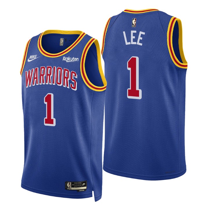 Golden State Warriors Damion Lee 2021-22 75th Anniversary Classic Edition Year Zero Basketball Jersey