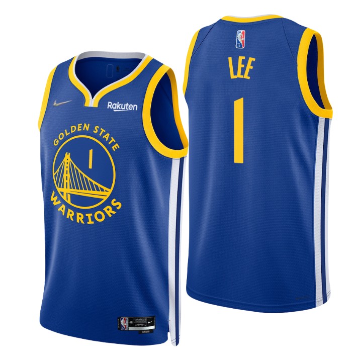 Golden State Warriors Damion Lee 75th Anniversary Diamond Basketball Jersey Icon