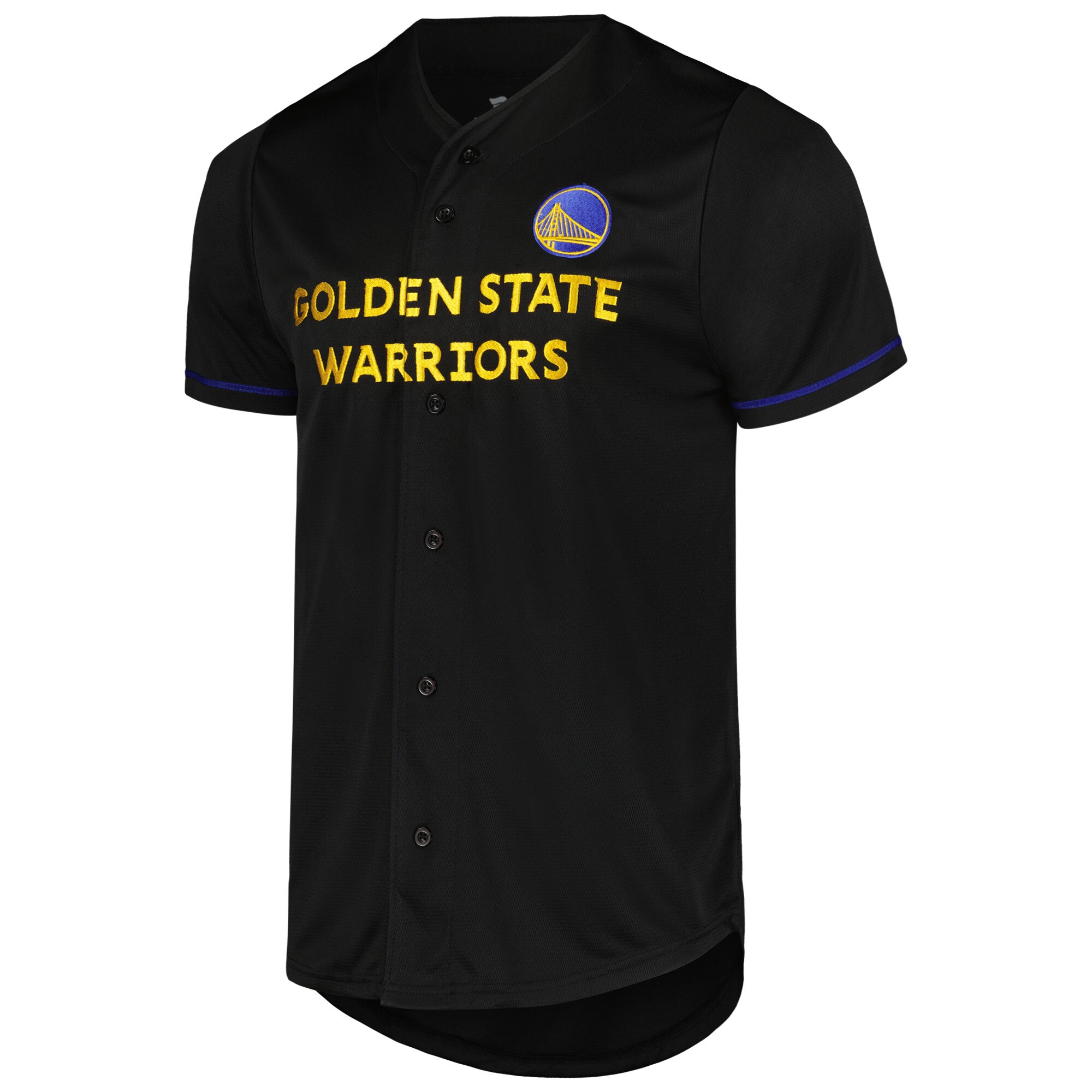 Alternative view of Golden State Warriors Fanatics Pop Baseball Basketball Jersey - Black
