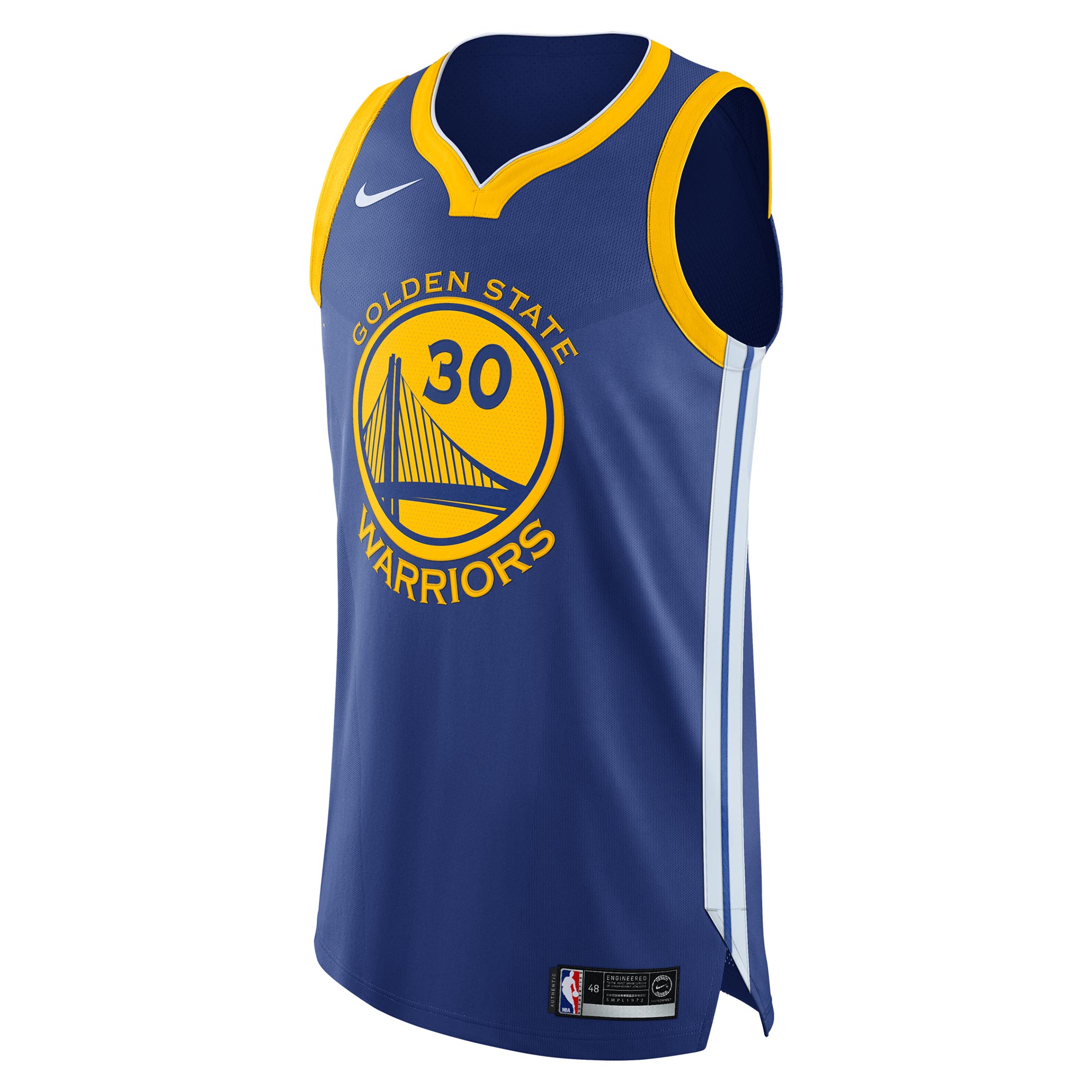 Alternative view of Golden State Warriors Icon Basketball Jersey - Stephen Curry - Mens - JS536 
