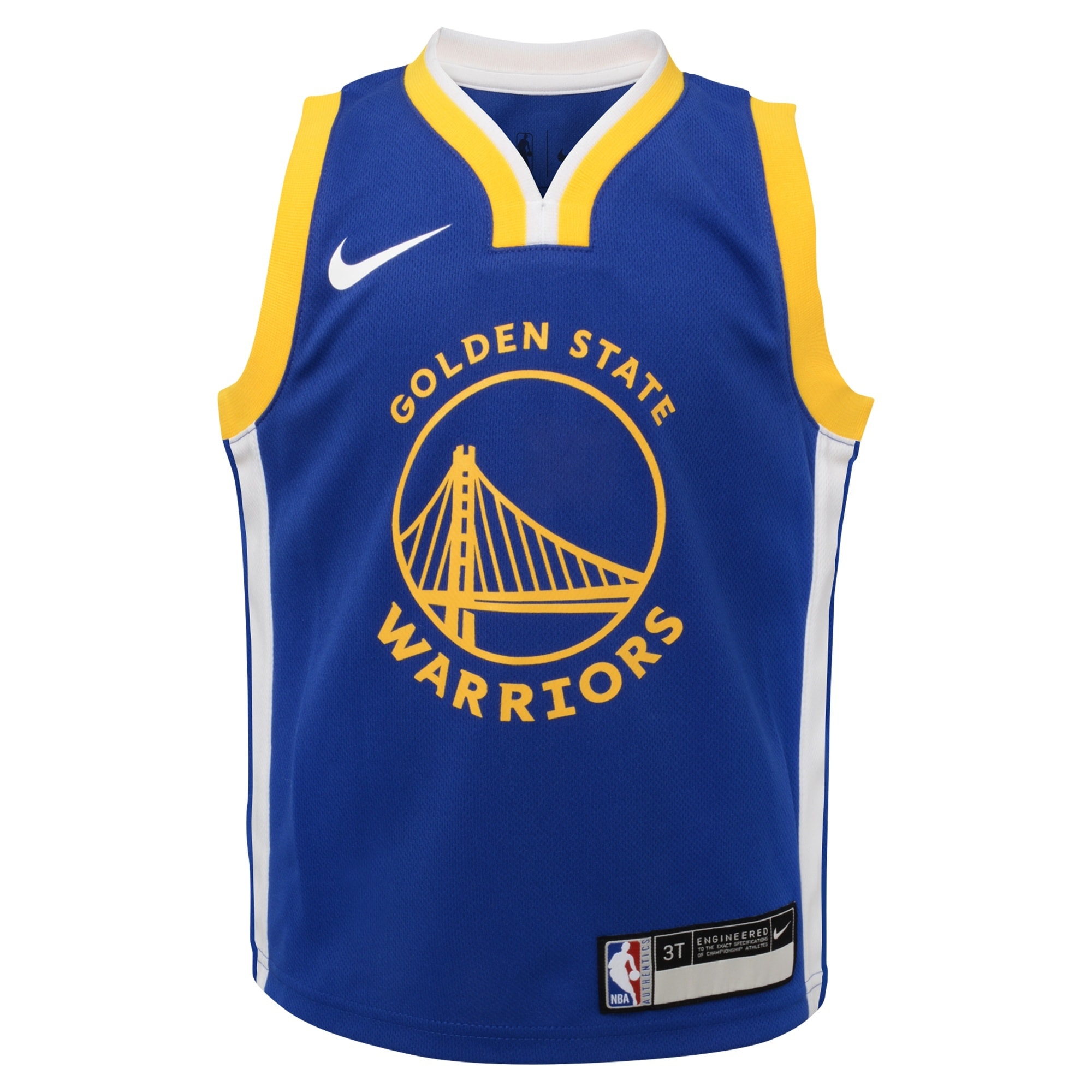 Alternative view of Golden State Warriors Icon Basketball Jersey - Toddler - JS543 