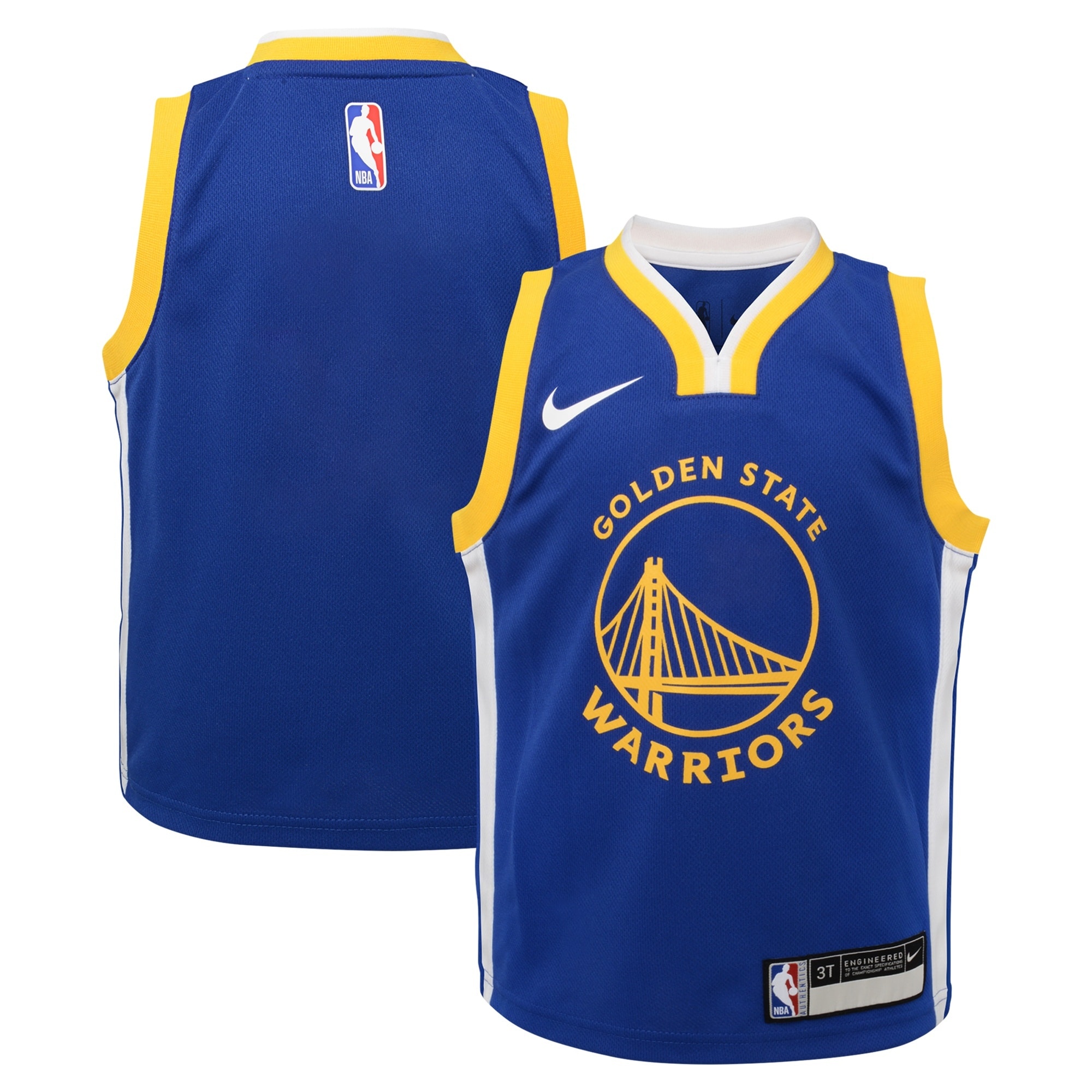 Golden State Warriors Icon Basketball Jersey - Toddler - JS543 