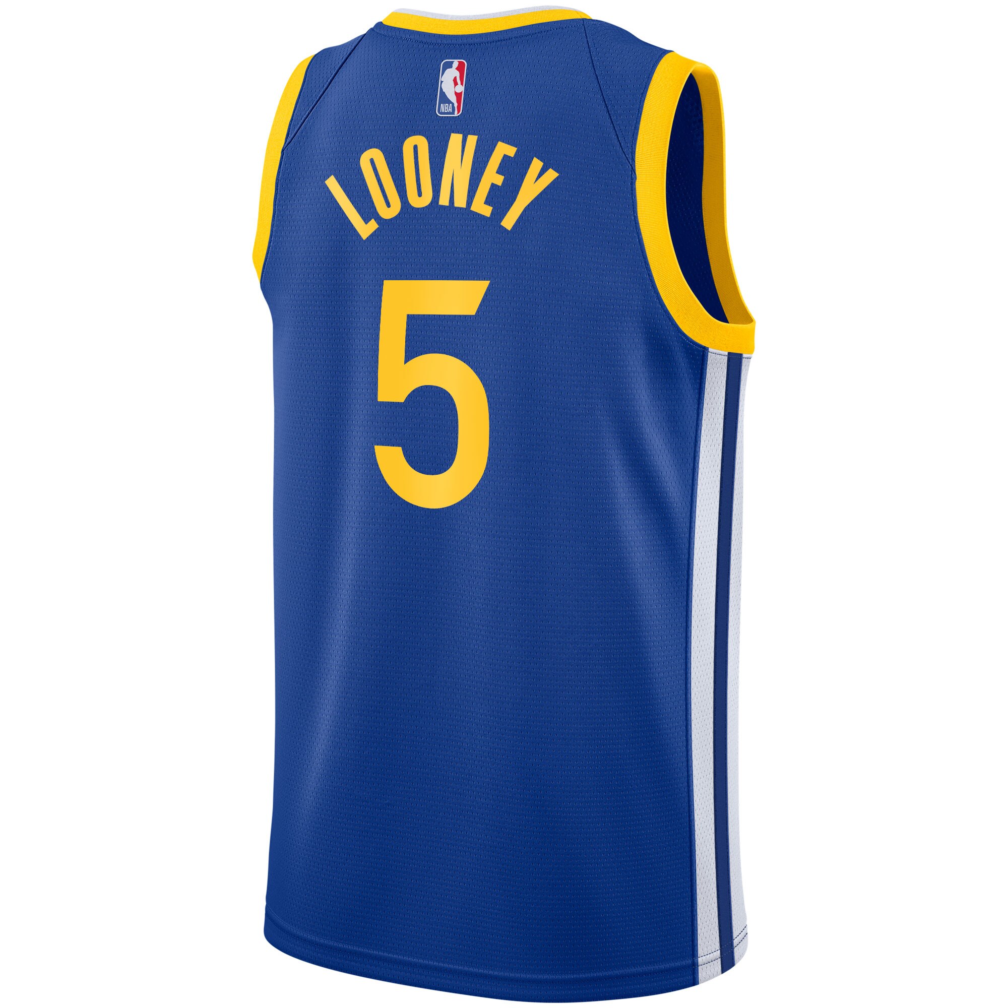 Alternative view of Golden State Warriors Icon Swingman Basketball Jersey - Kevon Looney - Youth - JS787 