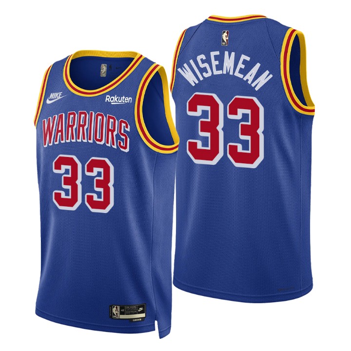Golden State Warriors James Wiseman 2021-22 75th Anniversary Classic Edition Year Zero Basketball Jersey