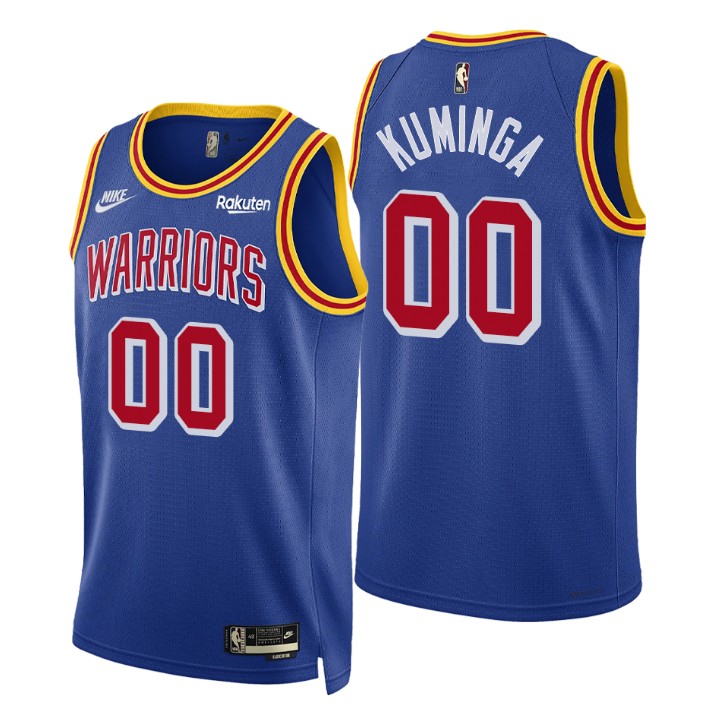 Golden State Warriors Jonathan Kuminga 2021-22 75th Anniversary Classic Edition Year Zero Basketball Jersey
