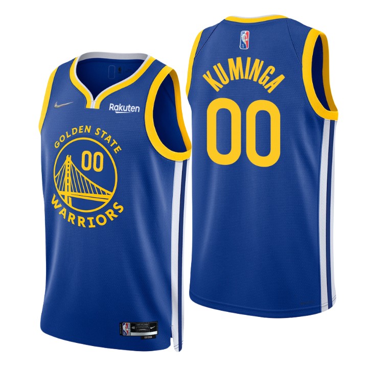 Golden State Warriors Jonathan Kuminga 75th Anniversary Diamond Basketball Jersey Icon