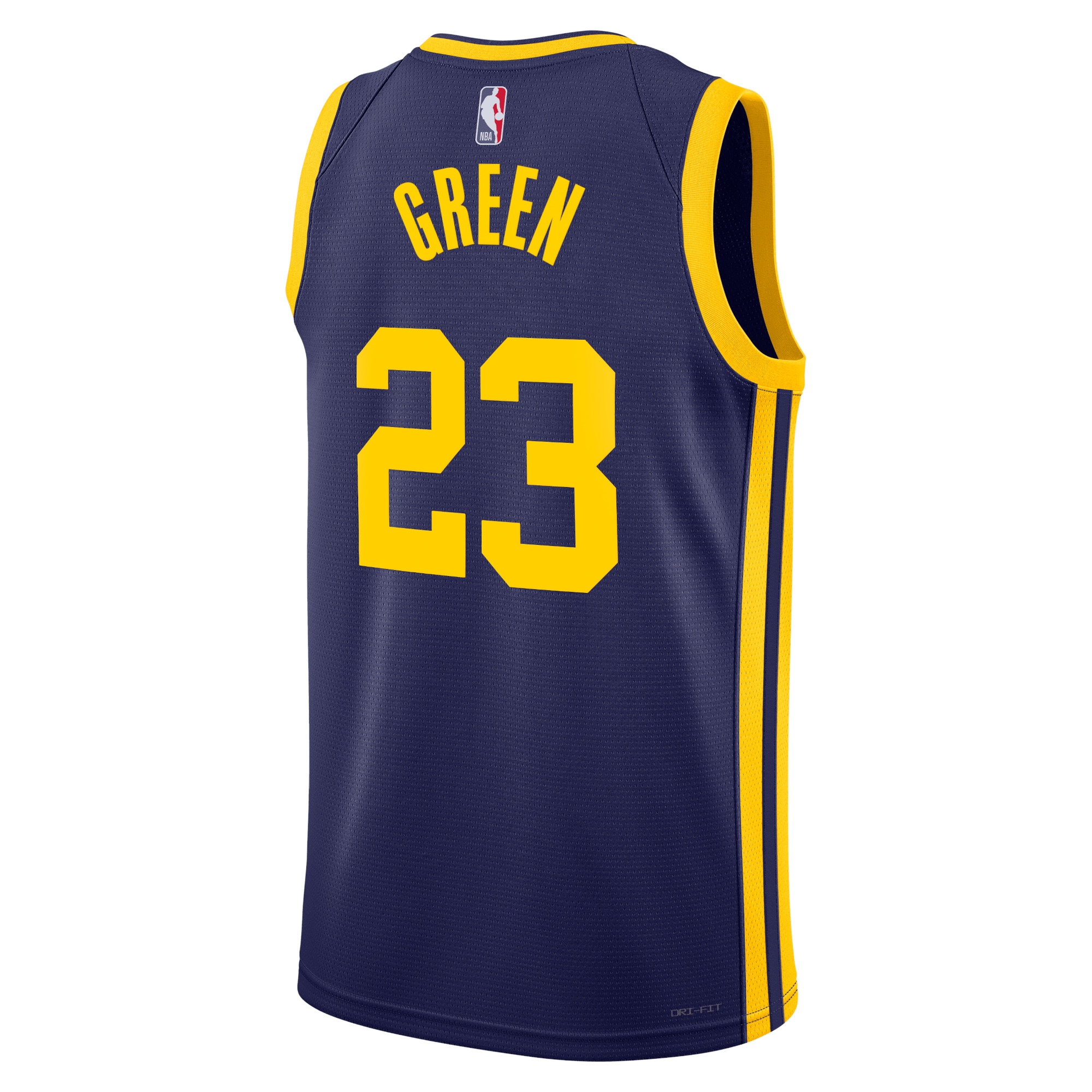 Alternative view of Golden State Warriors Jordan Statement Edition Swingman Basketball Jersey - Blue - Draymond Green - Unisex - JS512 