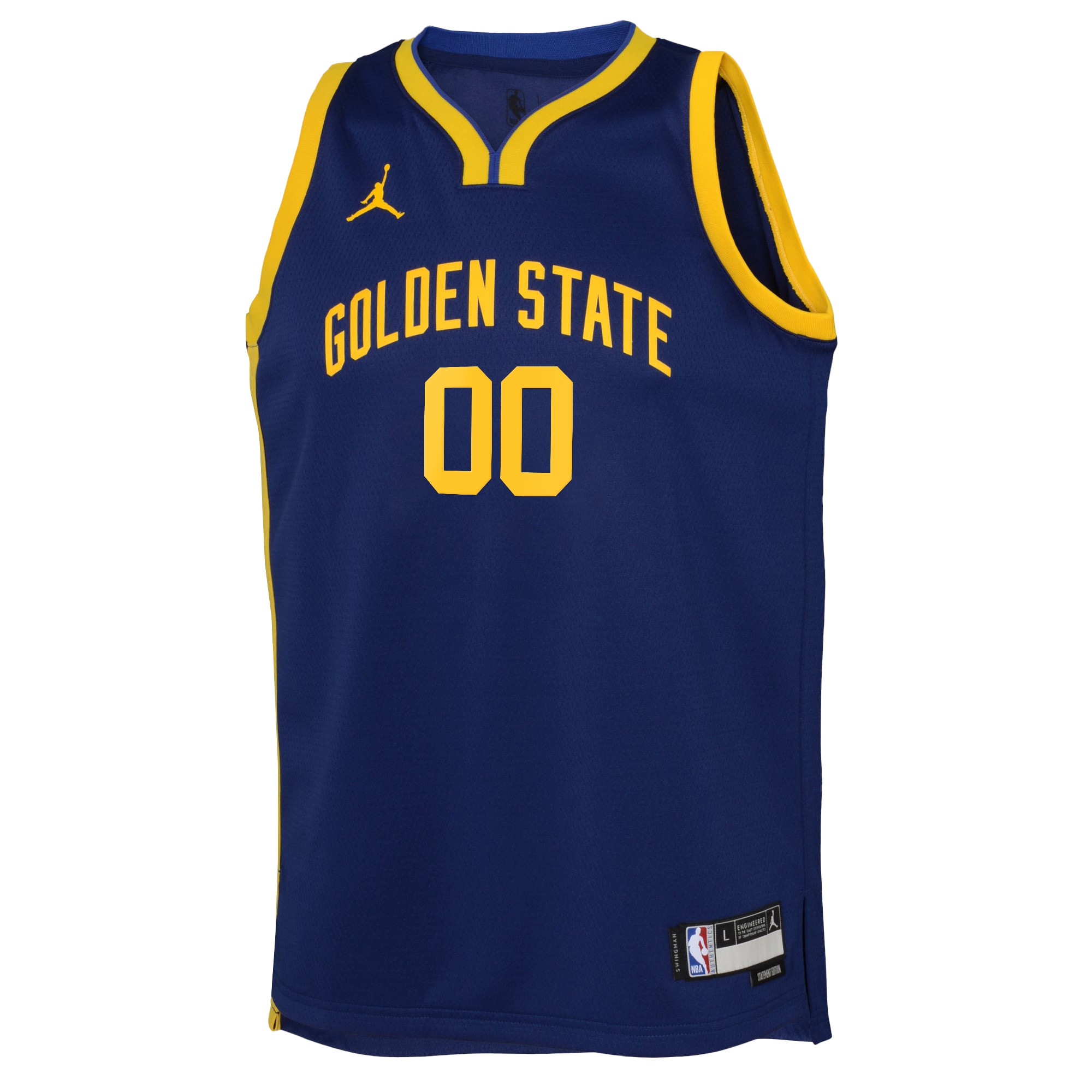 Golden State Warriors Jordan Statement Swingman Basketball Jersey 22 - Custom - Youth - JS916 
