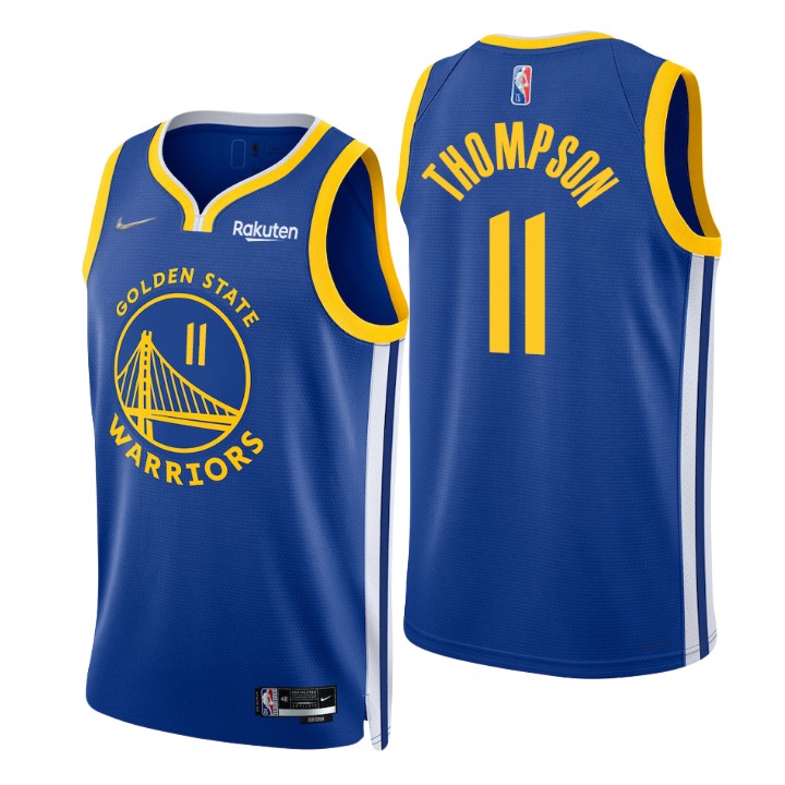 Golden State Warriors Klay Thompson 75th Anniversary Diamond Basketball Jersey Icon
