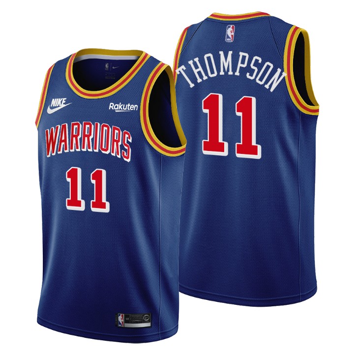 Golden State Warriors Klay Thompson 75th Anniversary Basketball Jersey