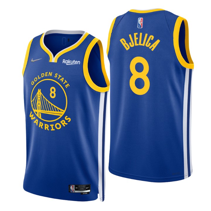Golden State Warriors Nemanja Bjelica 75th Anniversary Diamond Basketball Jersey Icon
