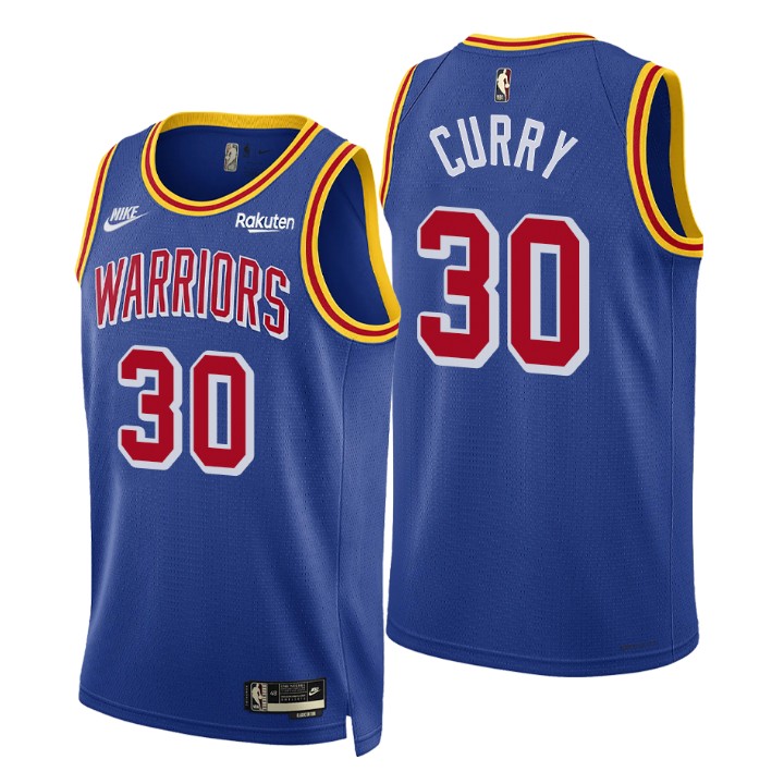 Golden State Warriors Stephen Curry 2021-22 75th Anniversary Classic Edition Year Zero Basketball Jersey