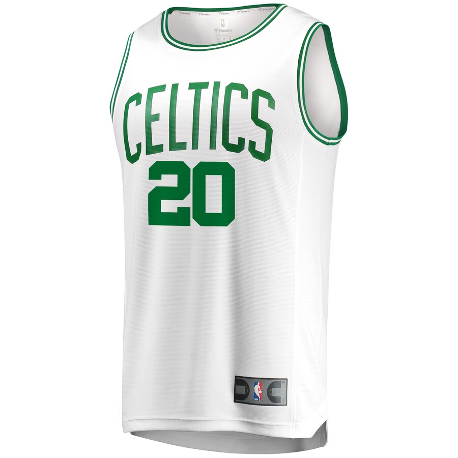Alternative view of Gordon Hayward Boston Celtics Fanatics Branded Fast Break Replica Basketball Jersey - Association Edition - White