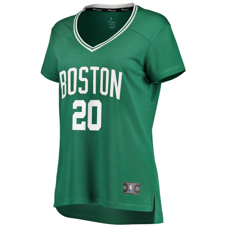 Alternative view of Gordon Hayward Boston Celtics Fanatics Branded Women's Fast Break Iconic Edition Basketball Jersey - Green