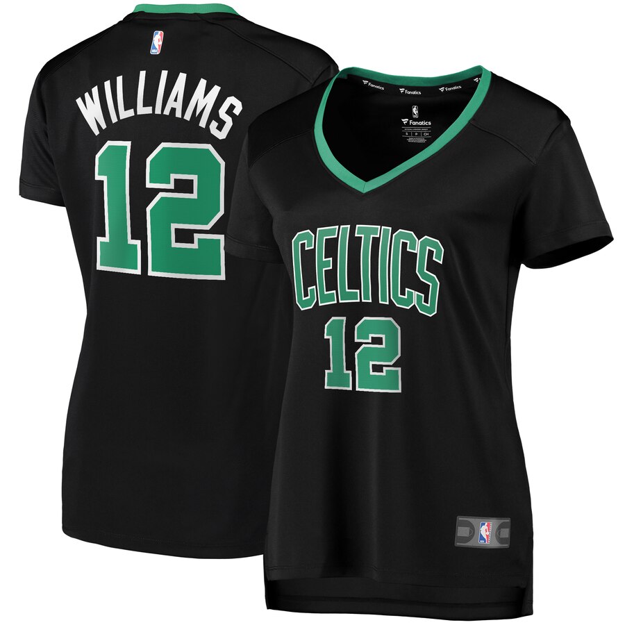 Grant Williams Boston Celtics Fanatics Branded Women's Fast Break Replica Player Basketball Jersey - Statement Edition - Black