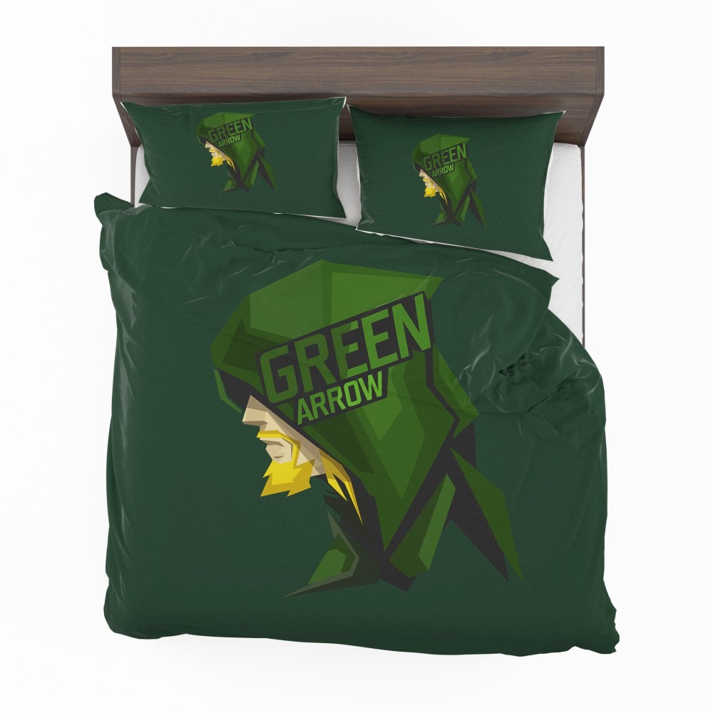 Alternative view of Green Arrow Movie Bedding Set - Custom Bedding Set