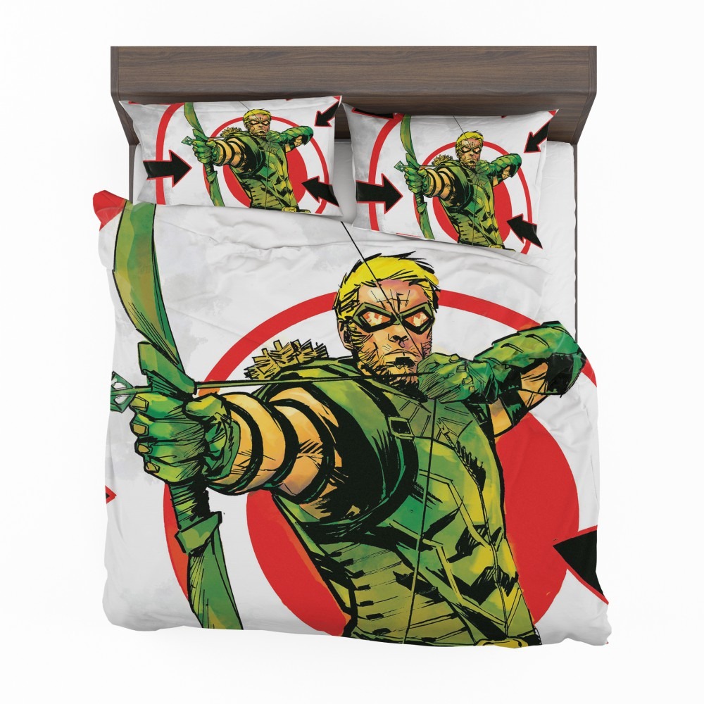 Alternative view of Green Arrow Movie DC Universe Bedding Set - Custom Bedding Set