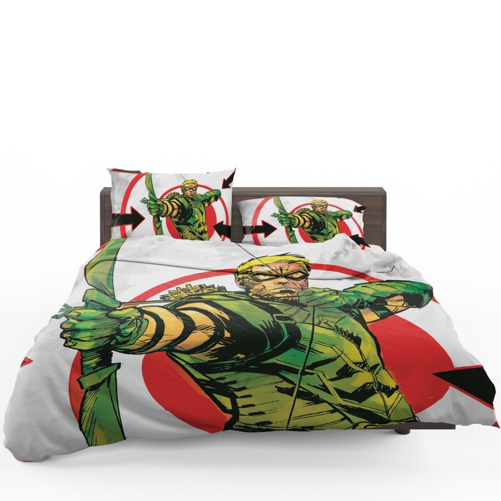 Green Arrow Movie DC Universe Bedding Set - Custom Bedding Set